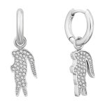 Boucles d'oreilles lacoste crocodile - 2040283 acier argent