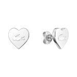 Boucles oreilles lacoste love my croc - 2040421 acier argent
