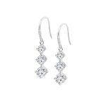 Boucles oreilles lotus silver colors - lp3785 - 4 - 1