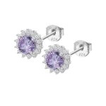 Boucles oreilles lotus silver colors - lp3791 - 4 - 2