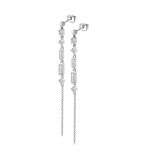Boucles oreilles lotus silver glam - lp3664 - 4 - 1 argent 925 / 1000