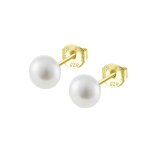 Boucles oreilles lotus silver pearls - lp3858 - 4 - 3 dor argent 925 / 1000