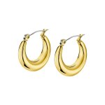 Boucles oreilles lotus style bijoux urban woman - ls2346 - 4 - 2 acier