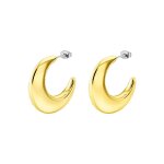 Boucles oreilles lotus style bijoux urban woman - ls2408 - 4 - 2 acier