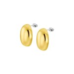 Boucles d'oreilles lotus style bijoux urban woman - ls2421 - 4 - 2 acier
