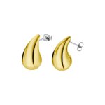 Boucles oreilles lotus style bijoux urban woman - ls2427 - 4 - 2 acier