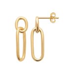 Boucles oreilles maison de la bijouterie sensimio y5v3v00 plaqu or