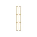 Boucles d'oreilles pendantes maison de la bijouterie plaqué or y5v5w00 Boucles d'oreilles pendantes maison de la bijouterie plaqué or y5v5w00