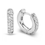 Boucles d'oreille silver croles 7210zi ti sento bijoux