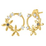 Boucles oreilles so charm - bd2296 - dore - diamant - boucles d'oreilles dorées Boucles oreilles so charm - bd2296 - dore - diamant - boucles d'oreilles dorées