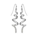 Boucles d'oreilles par so charm ; orne de cristaux swarovski ; bs1549 - argent - bo