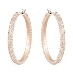 Boucles d'oreilles swarovski 5383938 - boucles d'oreilles acier or femme