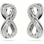 Boucles oreilles swarovski hyperbola fig pave - 5687269 blanc, argent