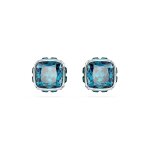 Boucles oreilles swarovski birthstone - 5660796 bleu