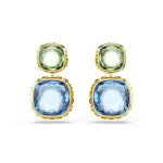 Boucles oreilles swarovski chroma versatile - 5692492 plaqu or bleu