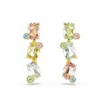 Boucles oreilles swarovski gema - 5714815 plaqu� or multicolore