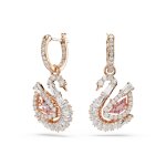 Boucles oreilles swarovski swan dancing - 5732415