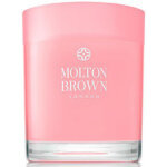 Bougie 3 m�ches rhubarbe & rose - molton brown