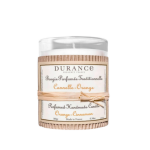 Bougie traditionnelle durance parfum cannelle orange swann