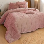 Boutis coton valou - rose poudr�