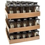 Box lanterne plastique solaire