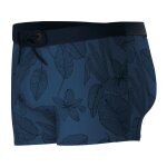 Boxer de bain homme fibres recycles trendy eminence bleu