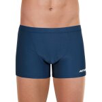 Boxer de bain long homme sport technique bleu