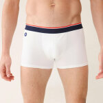 Boxer blanc en coton