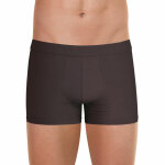 Boxer fusion en coton brun pour homme