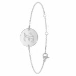 Bracelet ath�me b2281 - argent - e
