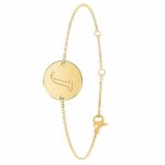 Bracelet ath�me b2281 - dore - j femme