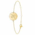 Bracelet ath�me b2281 - dore - m femme