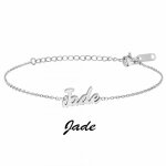 Bracelet athème b2694 - argent - jade femme Bracelet athème b2694 - argent - jade femme