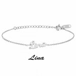Bracelet athème b2694 - argent - lina femme Bracelet athème b2694 - argent - lina femme