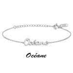 Bracelet ath�me b2694 - argent - oceane femme