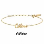Bracelet ath�me b2694 - dore - celine femme