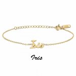 Bracelet athme b2694 - dore - iris femme