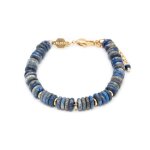 Bracelet blima en pierres lapis - lazuli