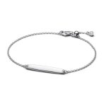 Bracelet chaîne barre gravable Bracelet chaîne barre gravable