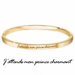 Bracelet compos� ath�me b2803 - 04 - dore femme