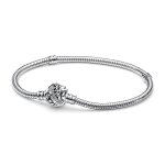 Bracelet disney maille serpent fermoir fée clochette - pandora moments Bracelet disney maille serpent fermoir fée clochette - pandora moments