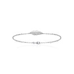 Bracelet femme fantaisie oxyde de zirconium argent maison de la bijouterie vwzw34zv