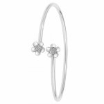 Bracelet femme - b2533 - argent - angle m