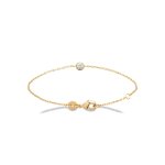 Bracelet femme maison de la bijouterie sensimio uwz63uzv plaqu or