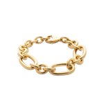 Bracelet femme maison de la bijouterie sensimio yuy004y0 plaqu or
