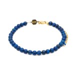 Bracelet femme sloya serena en pierres lapis - lazuli