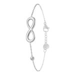 Bracelet femme so charm - bd3023 - argent - bracelet infini argenté Bracelet femme so charm - bd3023 - argent - bracelet infini argenté