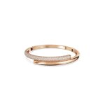 Bracelet femme swarovski dextera 570093 dor rose