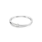 Bracelet femme swarovski hyperbola 5691226 m�tal rhodi� oxyde de zirconium