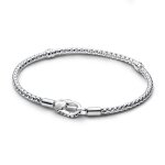 Bracelet fermoir clout� & cha�ne